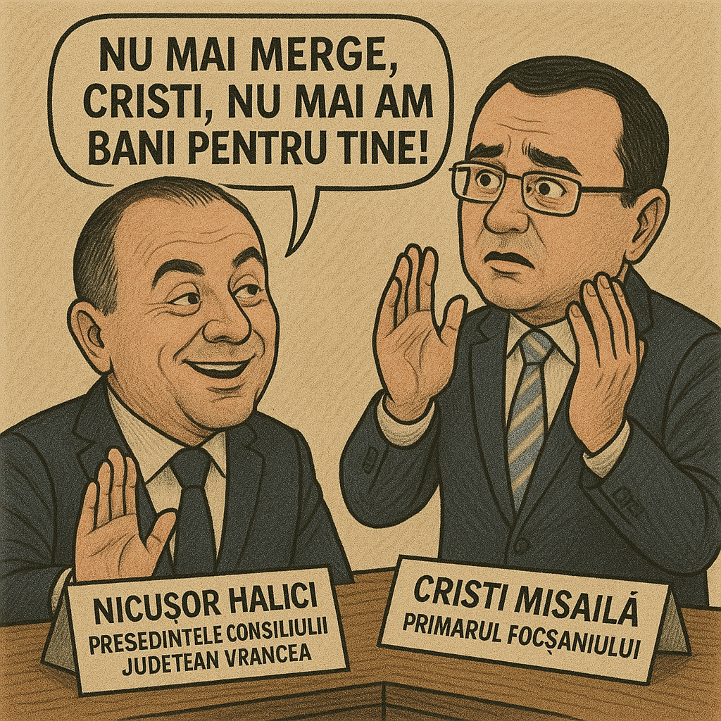 Misăilă: Ai promis că dai! Halici: Dau dar nu ție!